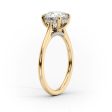 The Natalie Set With A 1.5 Carat Pear Lab Diamond For Discount