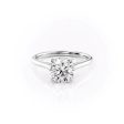 The Natalie Set With A 1.5 Carat Round Lab Diamond Hot on Sale